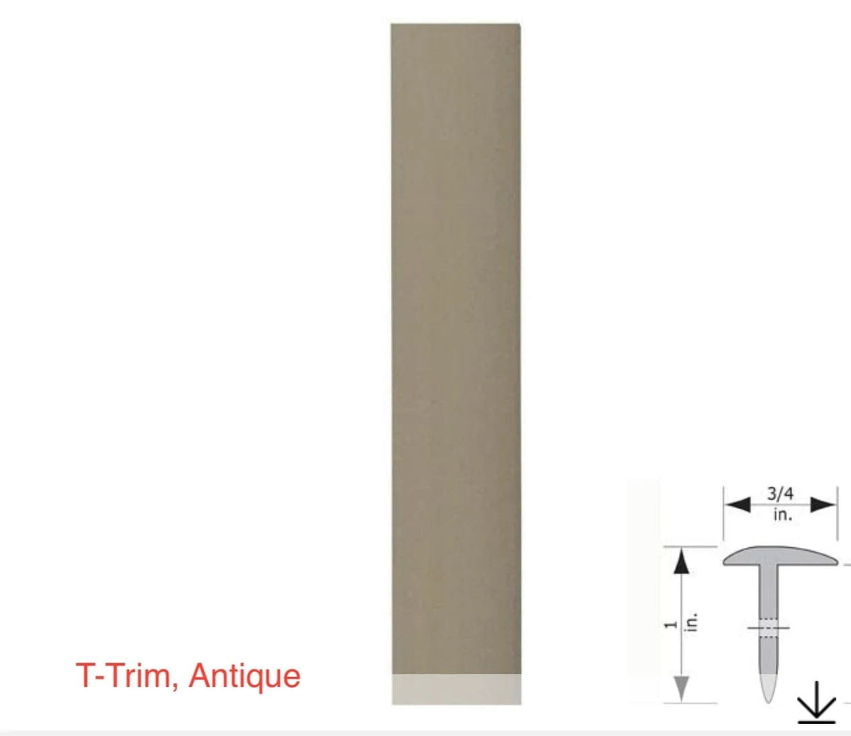 Lonmarine Trims - T Style ( Antique ) - Campervan HQ