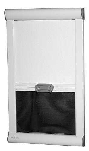 Arctic Tern Double-Pane RV Window (500x300mm)_Blind and Screen Assembly - Campervan HQ-1