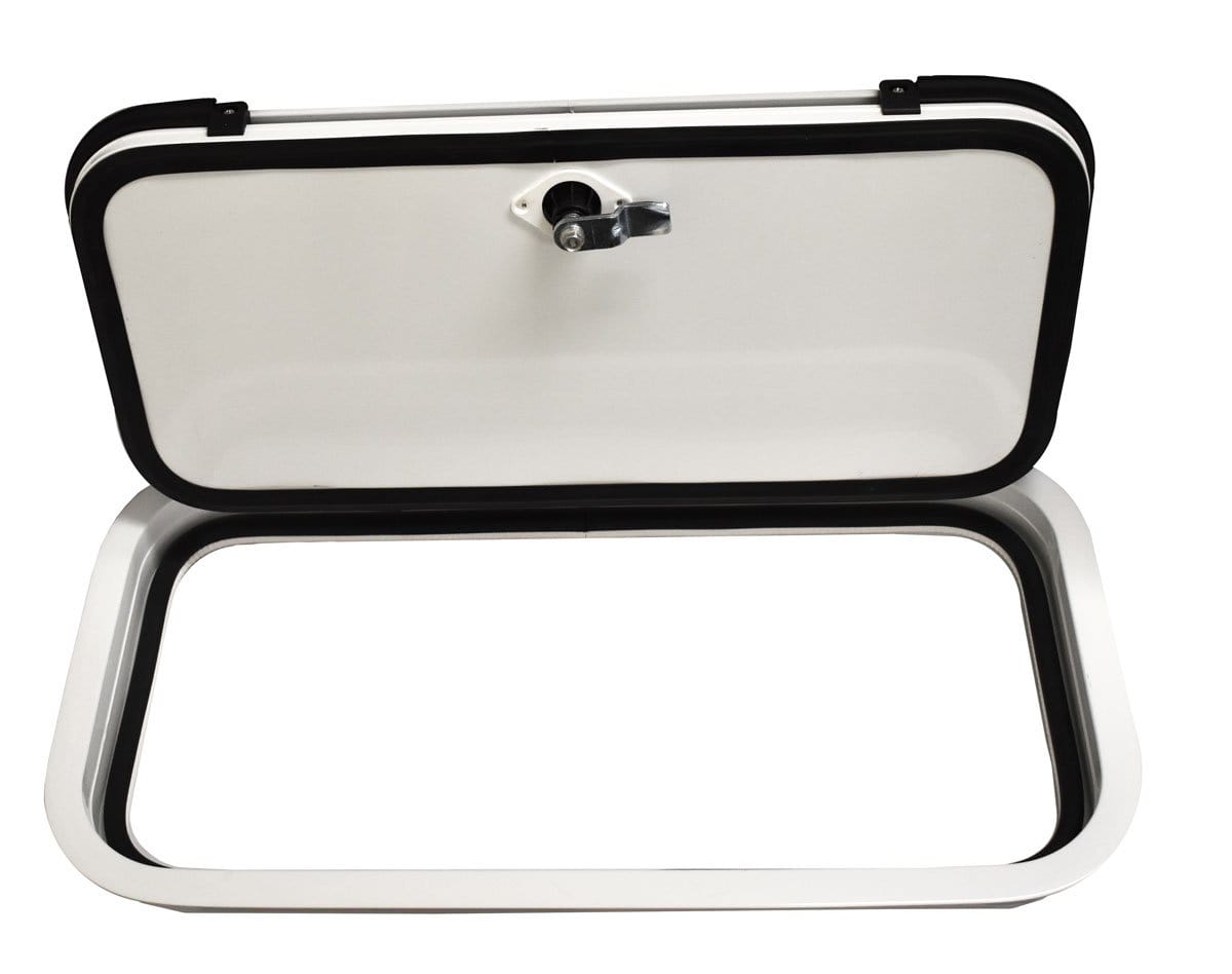 Arctic Tern Cargo Doors 300 x 600 (Opened) - Campervan HQ