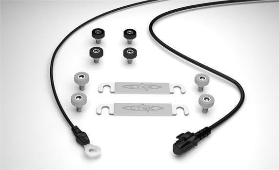 CTEK SmartPass 120 Dual Battery Isolator/Energy Manager Cables and Connectors - Campervan HQ