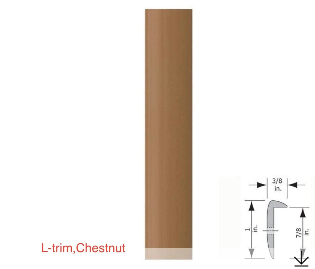 Lonmarine Trims - L Style ( Chestnut ) - Campervan HQ