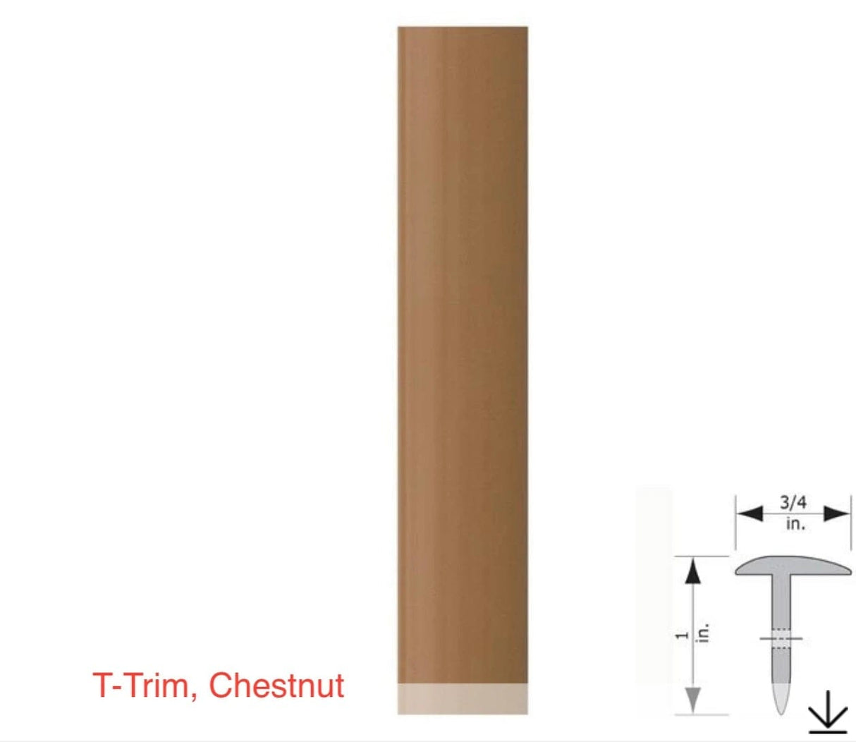 Lonmarine Trims - T Style ( Chestnut ) - Campervan HQ