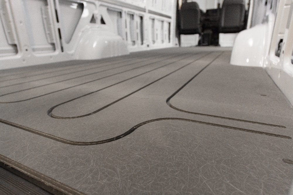 Columbia RV Hydronic Heating System - Mercedes Sprinter 170"WB (Grooves for PEX Tubes) - Campervan HQ