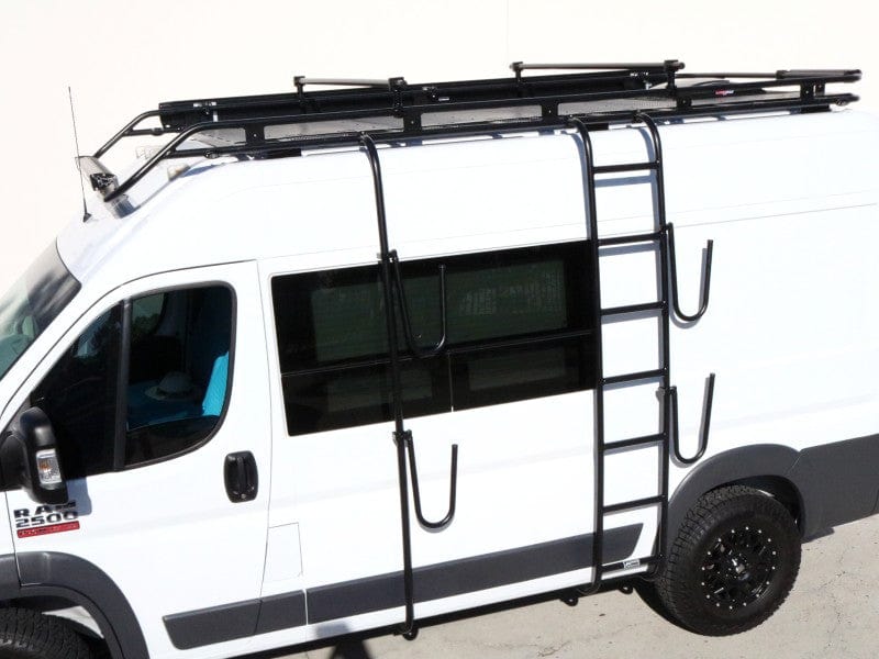 Aluminess Ram Promaster 136"WB Roof Rack ( with Surf Hooks ) - Campervan HQ