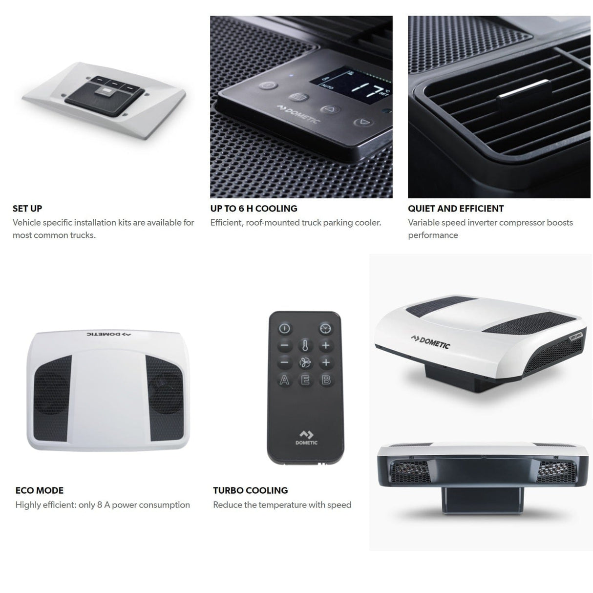 Dometic RTX2000 12-Volt RV Air Conditioner (Views) - Campervan HQ