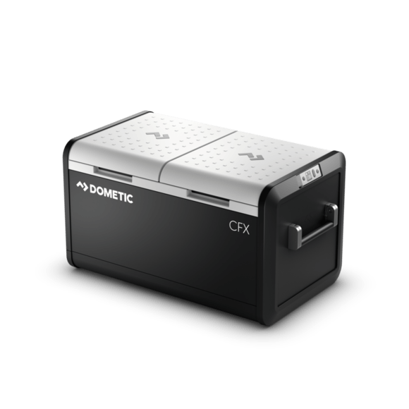 Dometic CFX3 75DZ Powered Cooler (Exterior, Lids Closed) - Campervan HQ