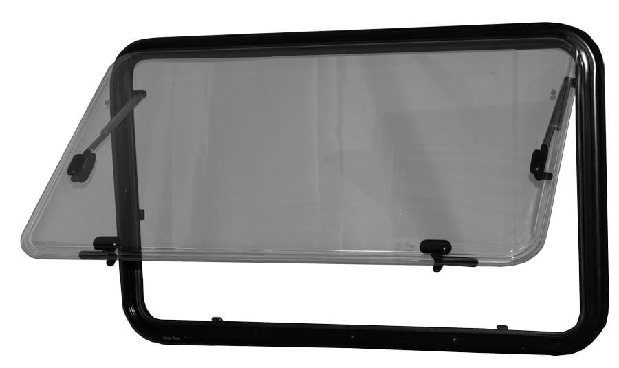 Arctic Tern Double-Pane RV Window 550x900mm (Window Fully Open) - Campervan HQ