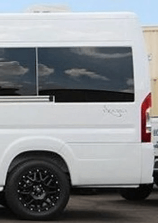AM Auto Ram ProMaster 2014+ Driver Side Rear Quarter Window 159"WB w/Driver Sliding Door (PB07-LS3L P) - Campervan HQ