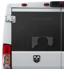 Ram ProMaster 2014+ Driver Side Rear Cargo Door Window - Campervan HQ