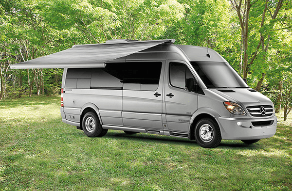 Fiamma F65 Eagle 400 RV Awning (13'9'')_Installed on Mercedes Sprinter - Campervan HQ
