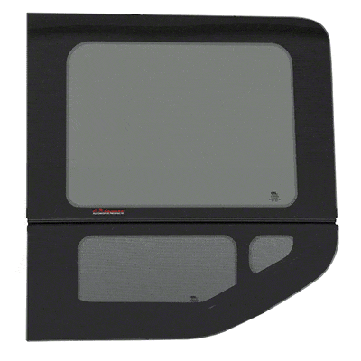 Ford Transit Driver Side Rear Quarter Vented Window (FW294L) - Campervan HQ