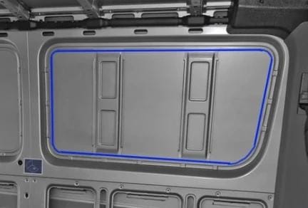 Mercedes Sprinter ( 2007+) Driver Side Forward Fixed Window (Cutout Position) - Campervan HQ