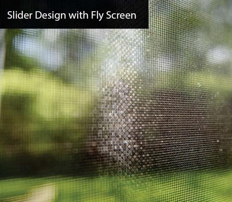 Ram Promaster Passenger Side Half-Slider Window ( Fly Screen ) - Campervan HQ