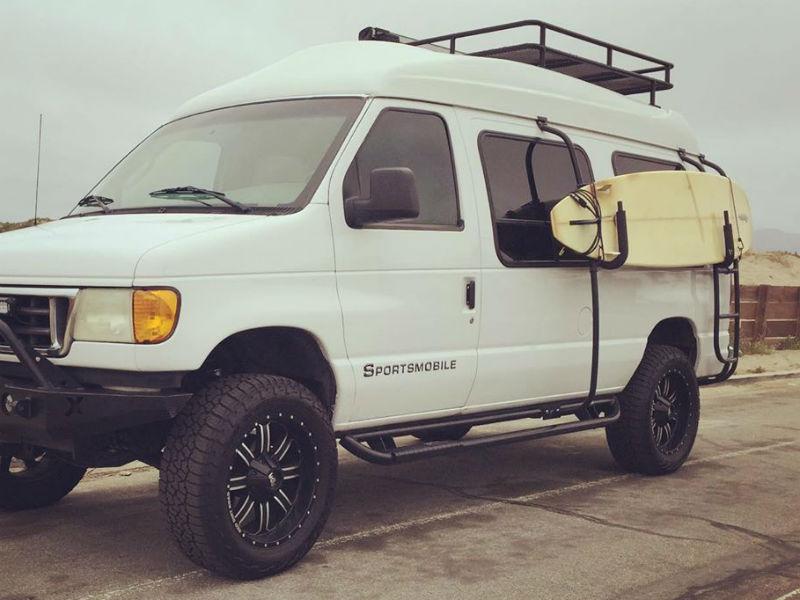 Aluminess Ford E-Series Surf Pole 1992-2014 Surf Board - Campervan HQ