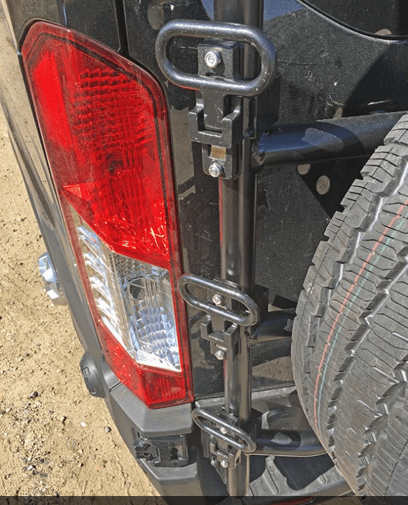 Ford Transit Rear Door Ladder (2015+) Auxiliary Steps - Campervan HQ