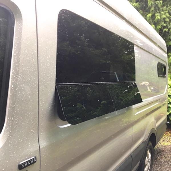 Ford Transit Window (FW293L, Vents Open) - Campervan HQ