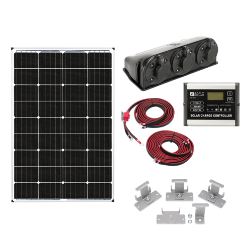 RV Solar Kit: US 115-Watt Deluxe Kit