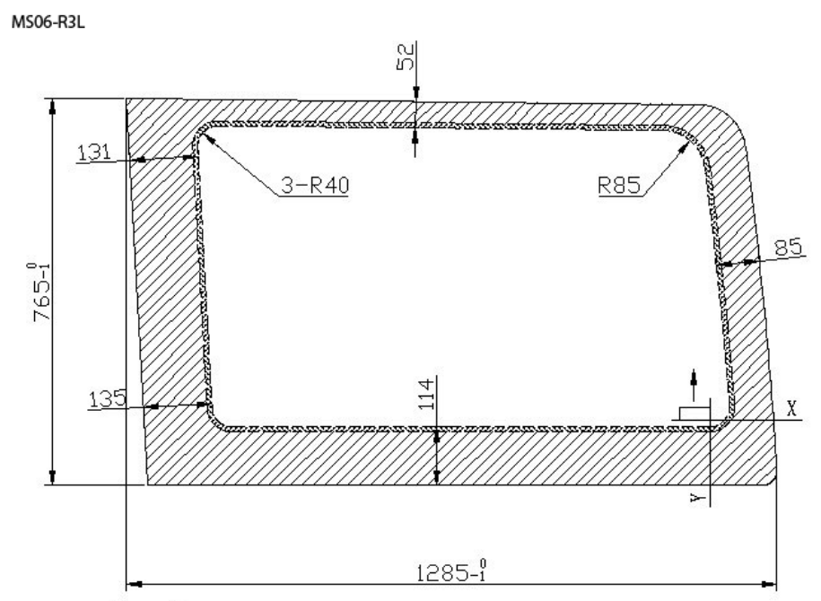 Mercedes Sprinter ( 2007+ ) Passenger Side Rear Quarter Window 170" WB (Dimensions) - Campervan HQ