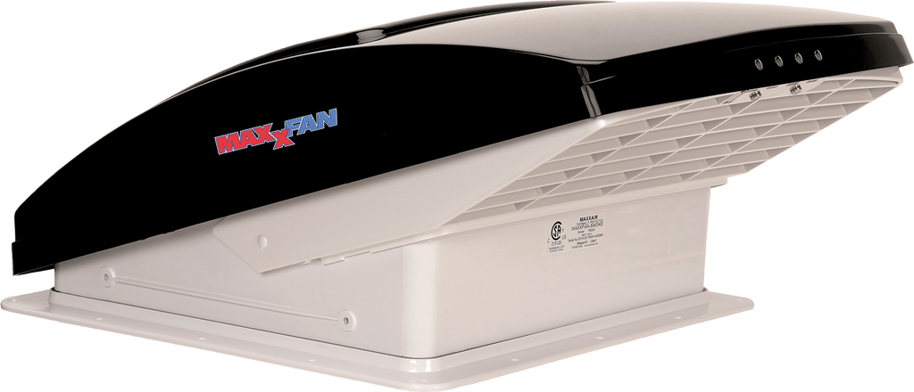 MaxxAir MaxxFan Deluxe RV Roof Vent Model 6200K (Smoke) – Campervan HQ