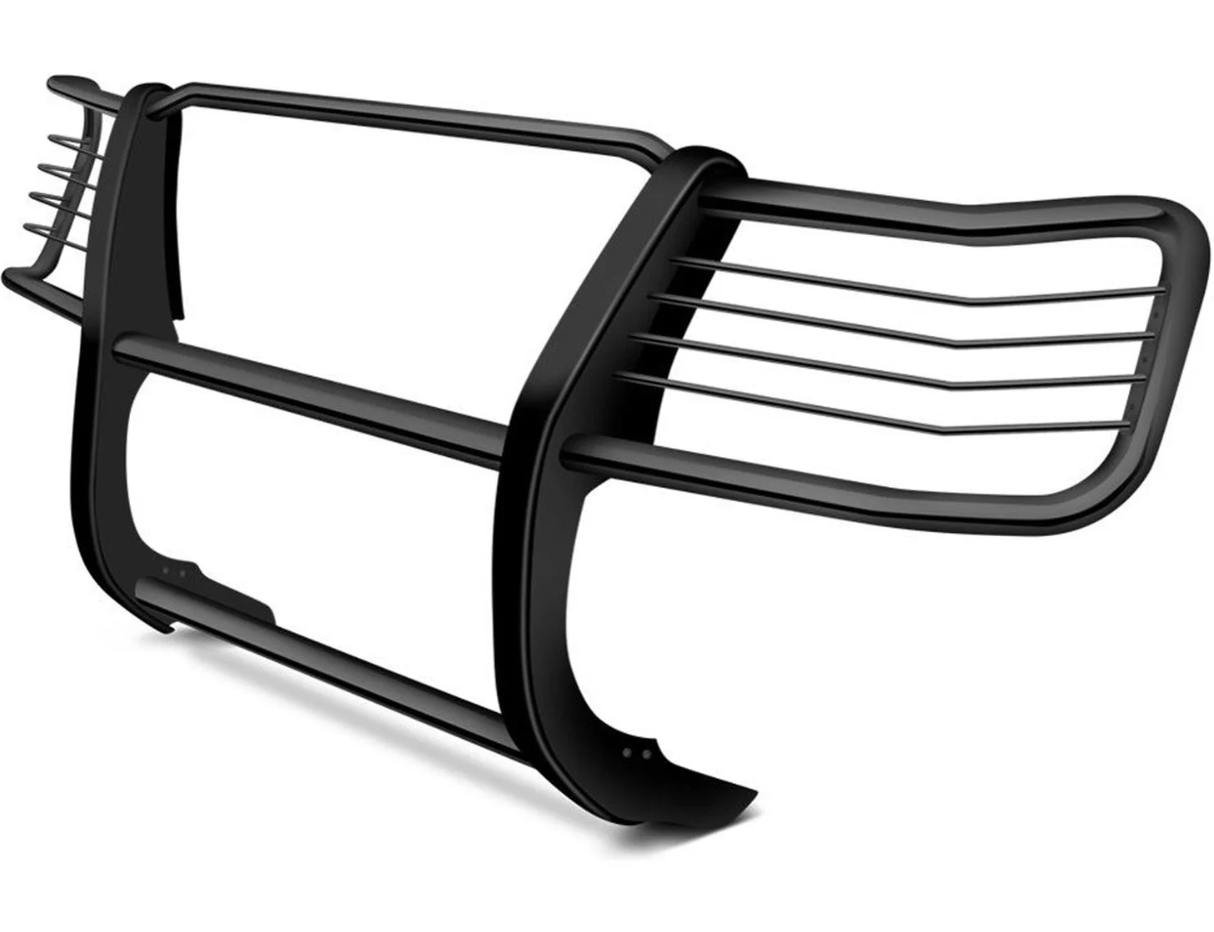 Mercedes Sprinter Grille Guard, Black (Unmounted View) - Campervan HQ