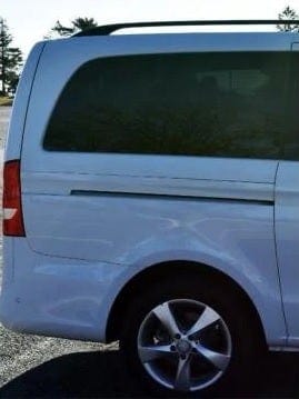 Mercedes Metris 2015+ Passenger Side Rear Quarter Window (126''WB) - Campervan HQ