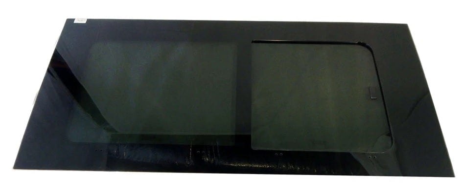 Mercedes Metris 2015+ Driver Side Forward Half-Slider Screened Window ( Slider Closed ) - Campervan HQ
