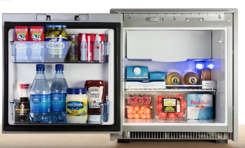 Norcold AC/DC Refrigerator/Freezer (NR740SS, Interior View) - Campervan HQ