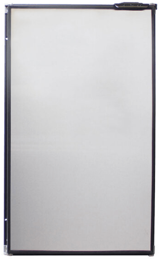 Nova Kool R3100 RV Refrigerator Front View ( with Stainless Panel )-Campervan HQ