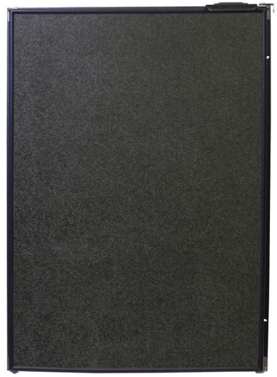 Nova Kool R4500 RV Refrigerator (Front View with Black Panel)-Campervan HQ