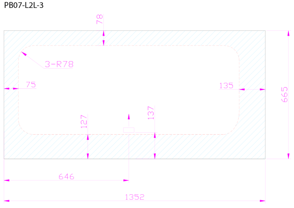 ProMaster 2014+ Driver Side Middle Window 159"WB (Dimensions) - Campervan HQ
