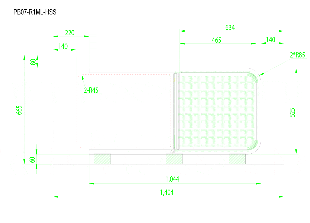 Ram Promaster Passenger Sliding Door Half-Slider Screened Window (Dimensions) - Campervan HQ