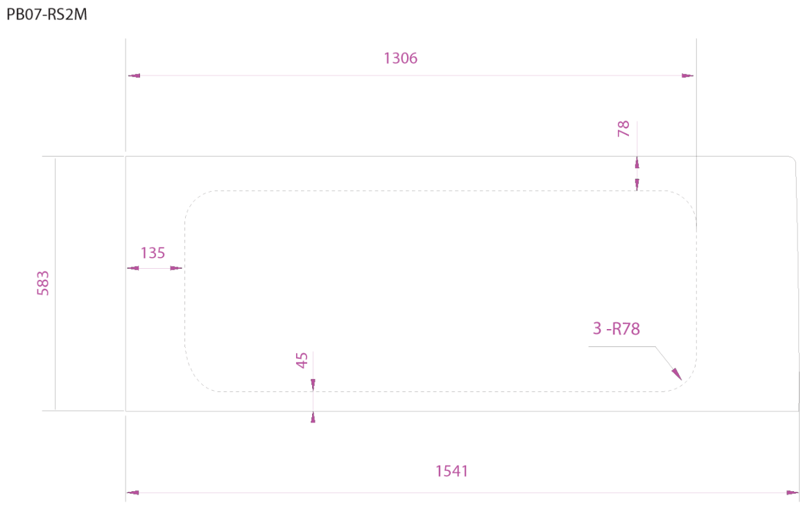 Ram ProMaster 2014+ Passenger Side Rear Quarter Fixed Window 136" WB (Dimensions) - Campervan HQ