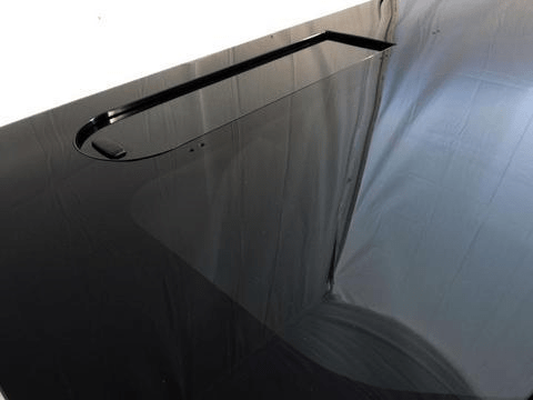 Ford Transit 2015+ Passenger Side Forward Top-Slider Window (View from Below) - Campervan HQ