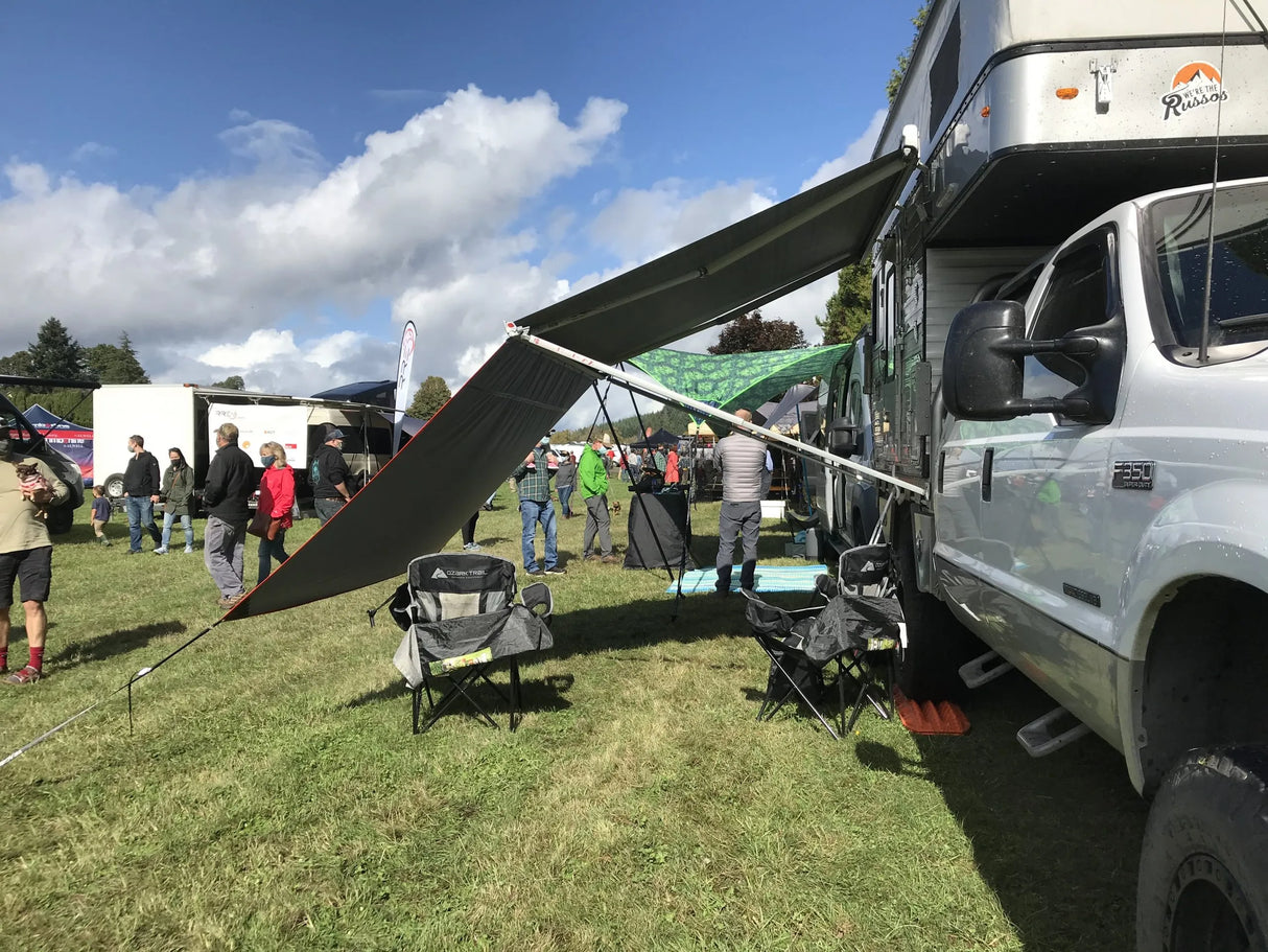 Dragon Fly Tarps - Awning Extension (Russos Awning Extension 1) - Campervan HQ
