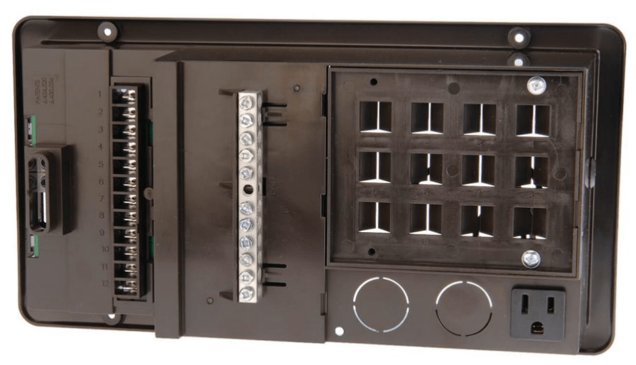 Progressive Dynamics PD5000 AC/DC RV Distribution Panel (Back Side) - Campervan HQ