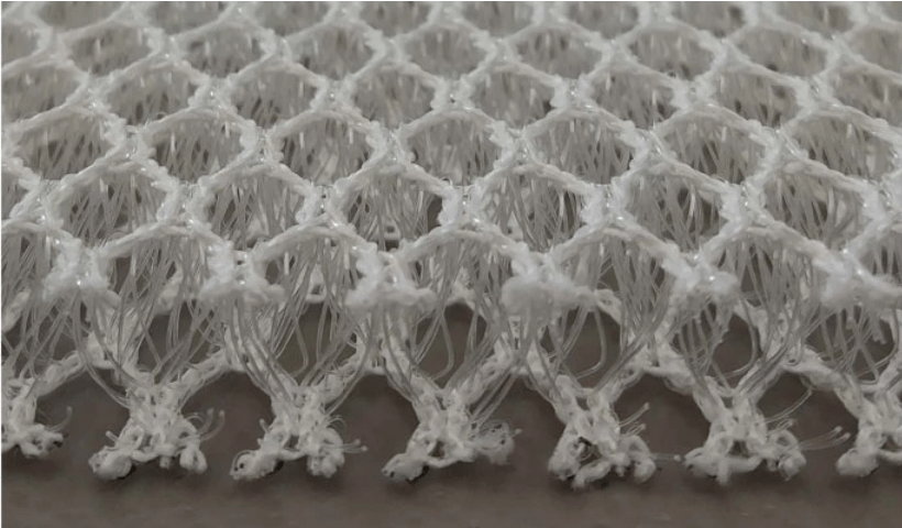 Arctic Tern AirFlo RV Mattress Pads (Lineal Yard)_AirFlo Textile (Close Up) - Campervan HQ