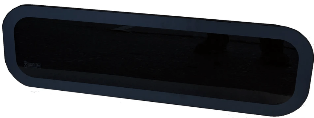 Universal-Fit Driver or Passenger Side Fixed Window (9.4"H x 30.7"W)_Slight Right View - Campervan HQ