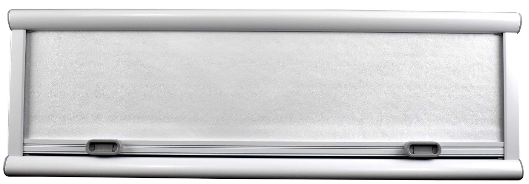 Arctic Tern Double-Pane RV Window (300x1100mm)_Blind Closed - Campervan HQ