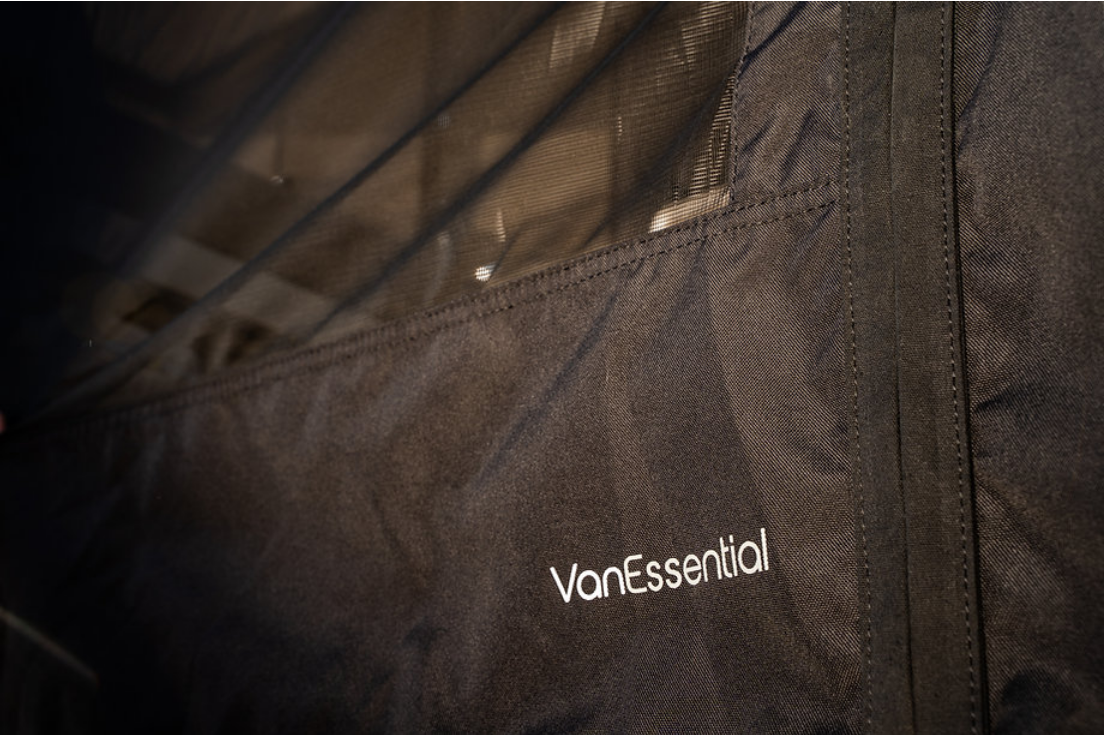 Van Essential Ram ProMaster Sliding Door Bug Screen (Bug Screen with Logo) - Campervan HQ