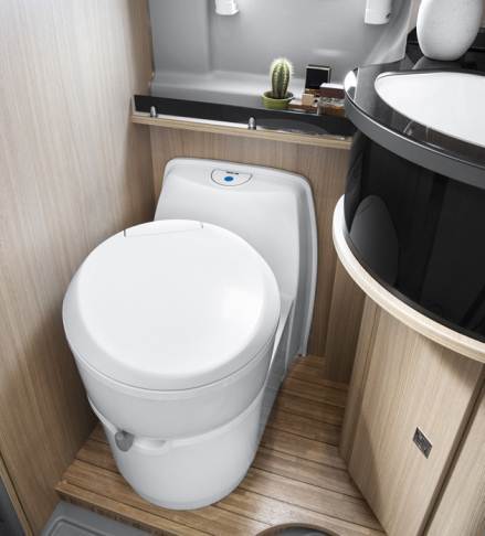 Thetford C223CS Cassette Toilet (closed) - Campervan HQ