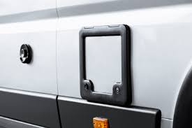 Thetford Cassette Toilet Service Door 3 (Installed, Door Closed) - Campervan HQ