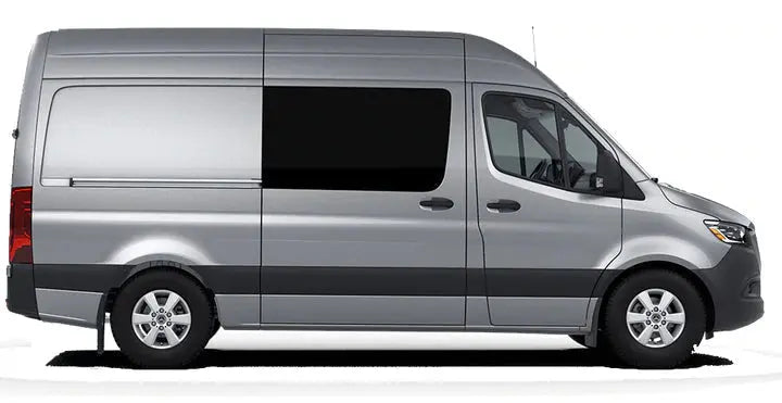 VWD Mercedes Sprinter Van Fixed Window 2007+ Passenger Side Sliding Door (DTSPCR004) - Campervan HQ
