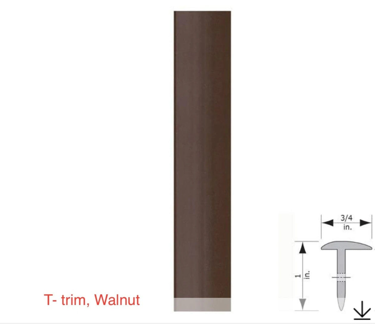 Lonmarine Trims - T Style ( Walnut ) - Campervan HQ