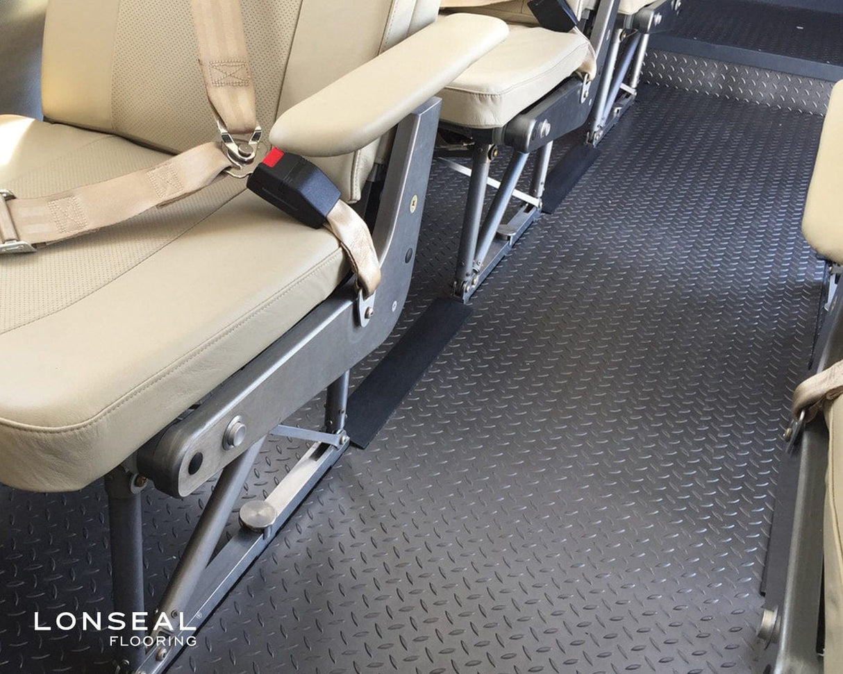 Lonseal Flooring - Lonplate I ( Installed ) - Campervan HQ