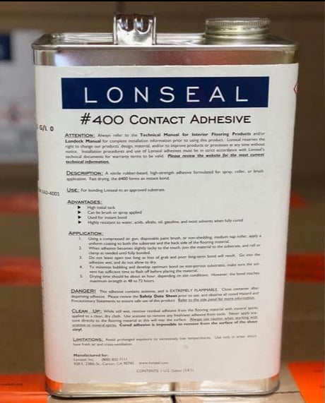 Lonseal Contact Adhesive #400 ( Front View ) - Campervan HQ
