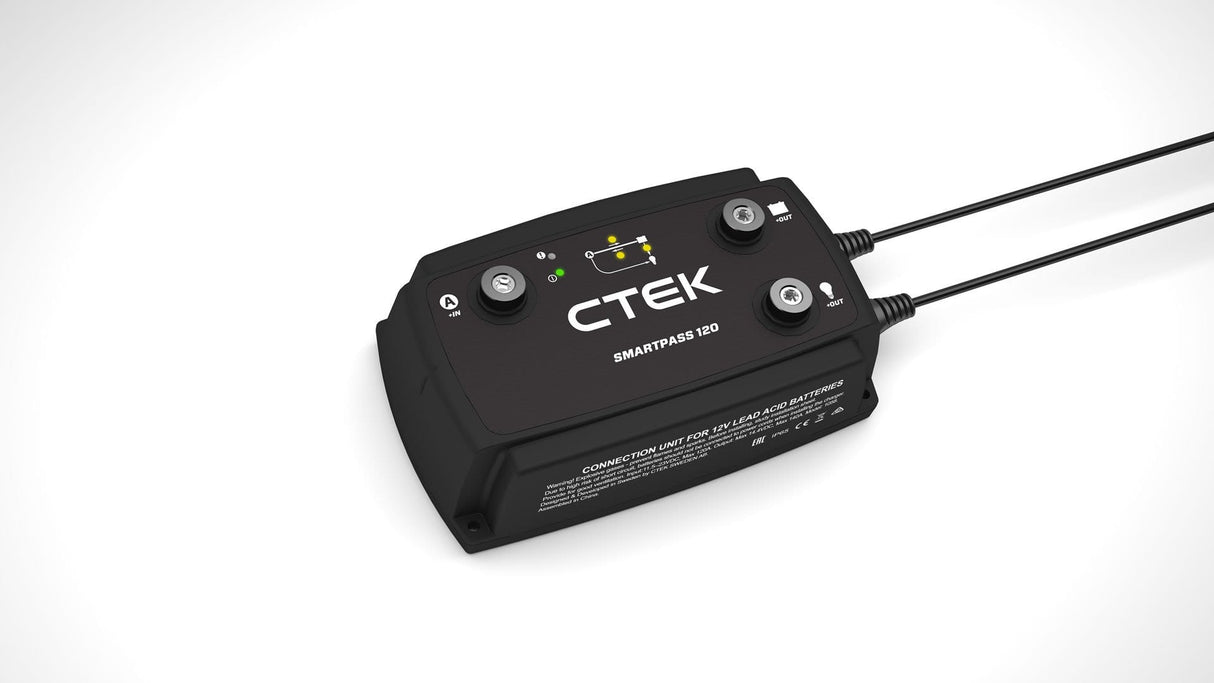 CTEK SmartPass 120 Battery Isolator/Energy Manager - Campervan HQ