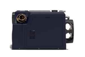 Aqua-Hot Wave40 heating and water heater system, left side view