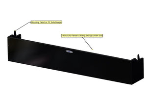 RB Components Sofa Storage Box, 76", Shallow