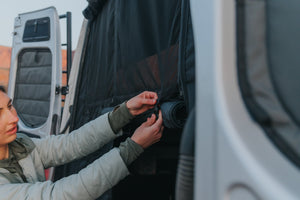 VanEssential Mercedes Sprinter Bug Screen - Rear Door