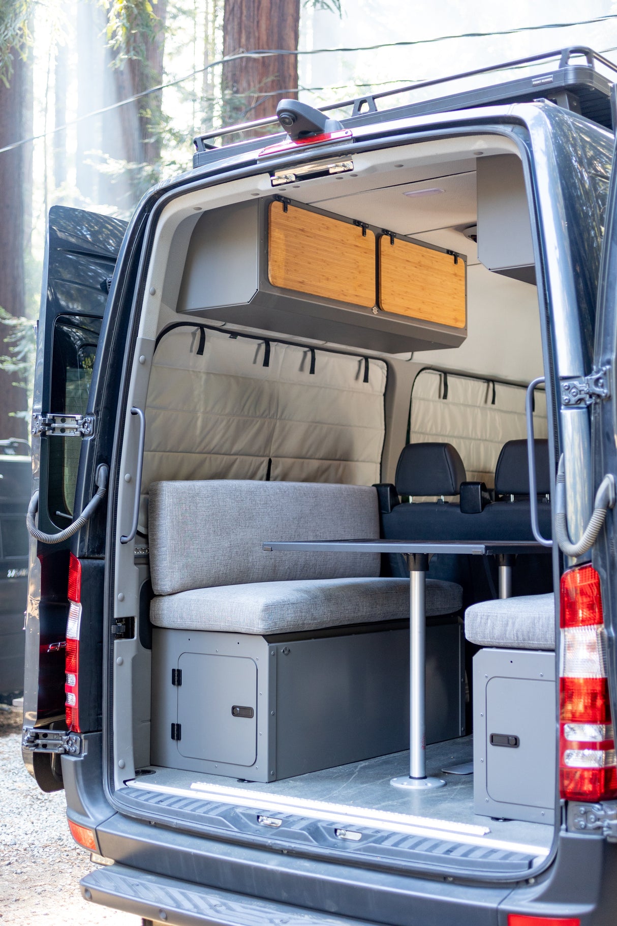 VanEssential Mercedes Sprinter Stealth Passenger Van Middle Window Covers